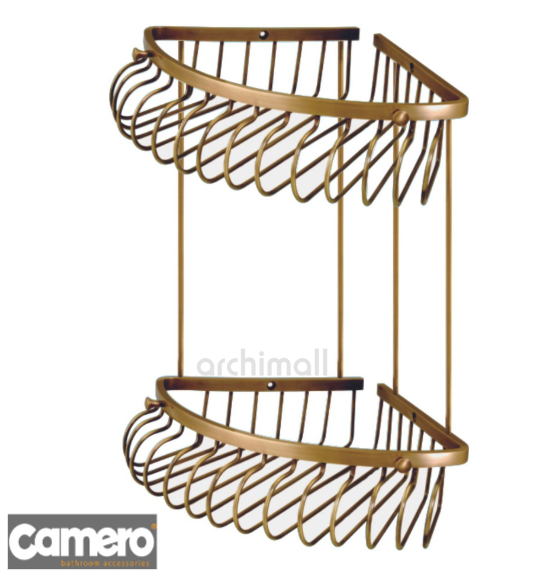 Camero 20x20 Dekoratif İkili Süngerlik Antik