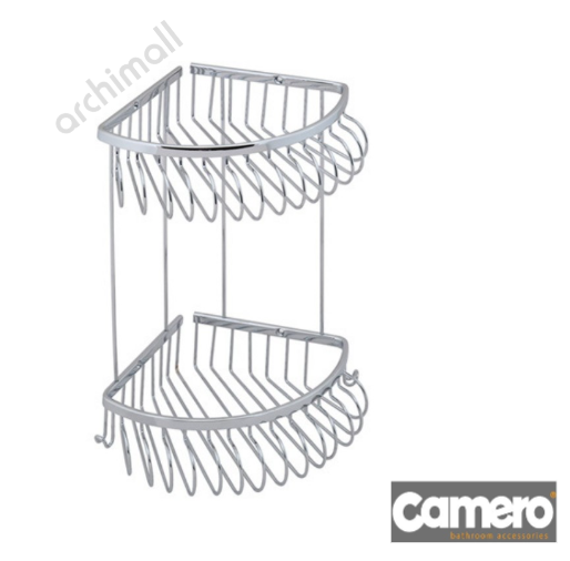 Camero 20x20 Dekoratif Tekli Süngerlik Krom