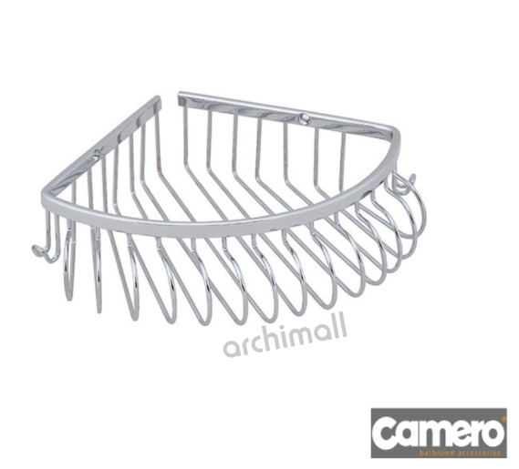 Camero 20x20 Dekoratif Tekli Süngerlik Krom