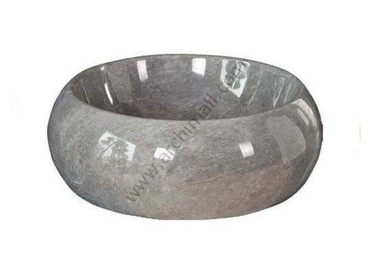 Delta Doğaltaş Roma Bardiglio Lavabo