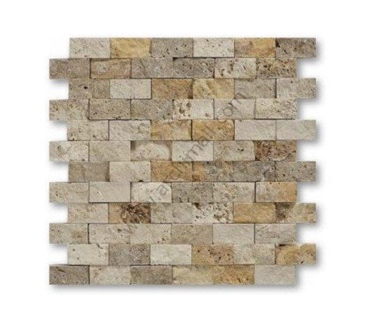 Delta Mix Traverten Patlatma Mozaik 