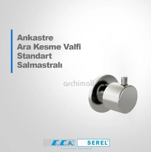 Eca Ankastre Ara Kesme Valfi 