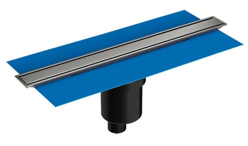 Evimetal Zetline 60 cm Duş Kanalı Alttan Çıkışlı