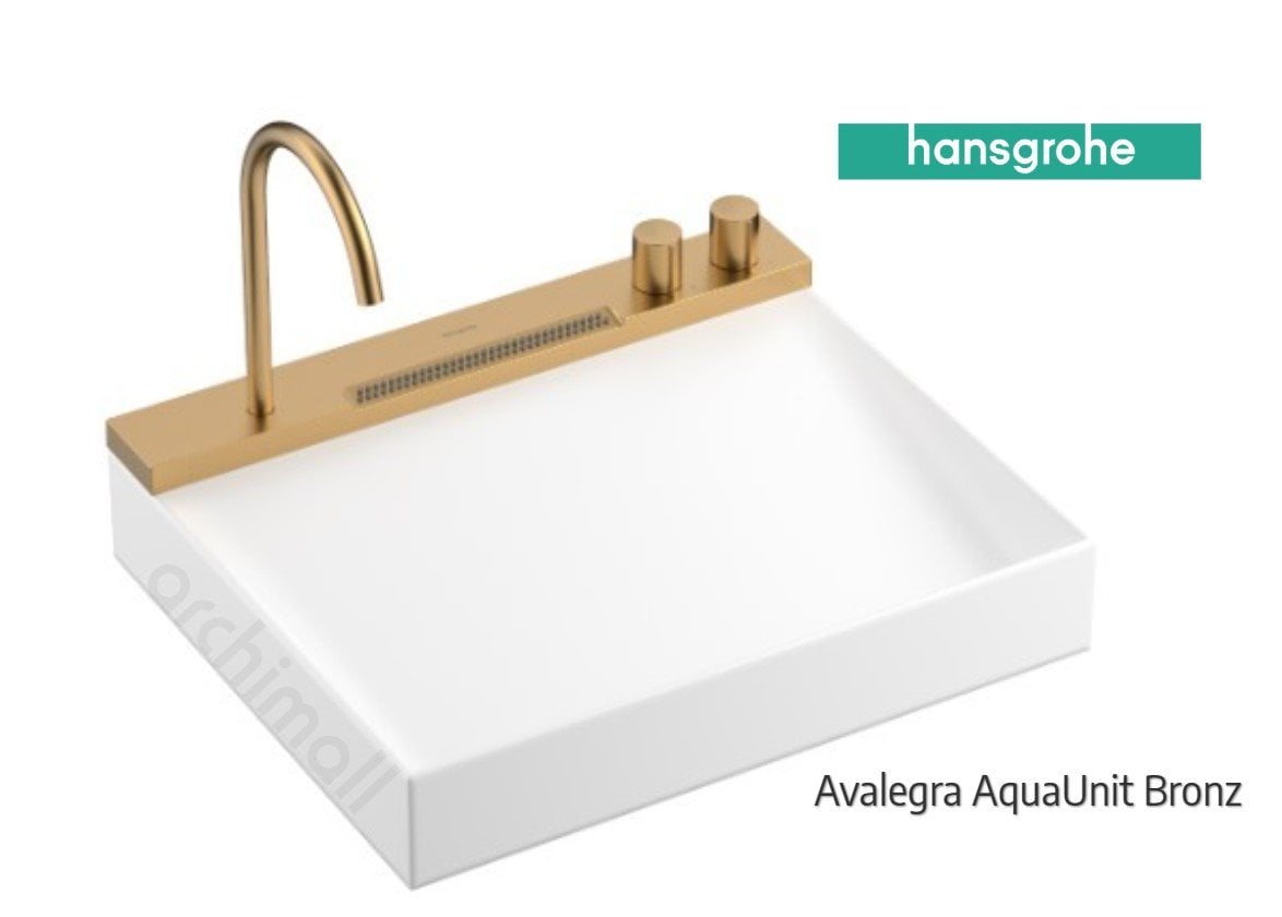 Hansgrohe Avalegra AquaUnit 58 cm Bronz Lavabo