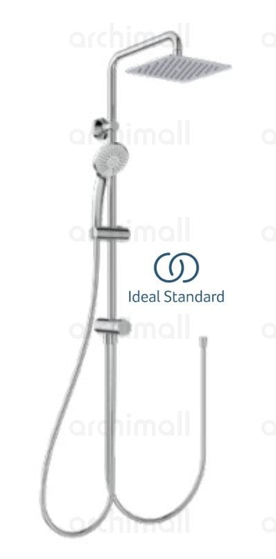 İdeal Standard Ceratwist T20 Kare Duş Kolonu Krom