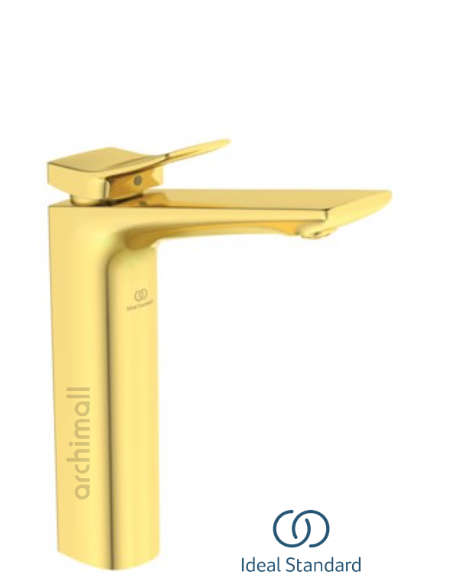 İdeal Standard Conca Yüksek Lavabo Bataryası Gold