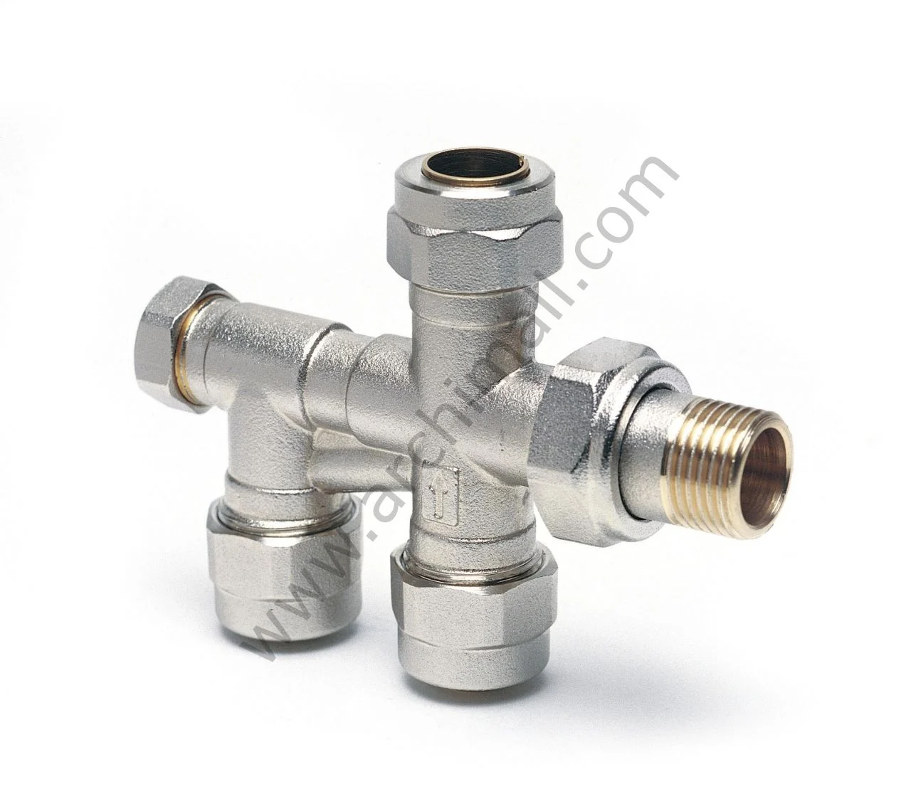 Kas By-Pass Kollektör 16 mm 2 Çıkış Deliksiz