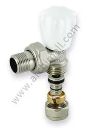 Kas 1/2'' PEX Köşe Radyatör Vanası