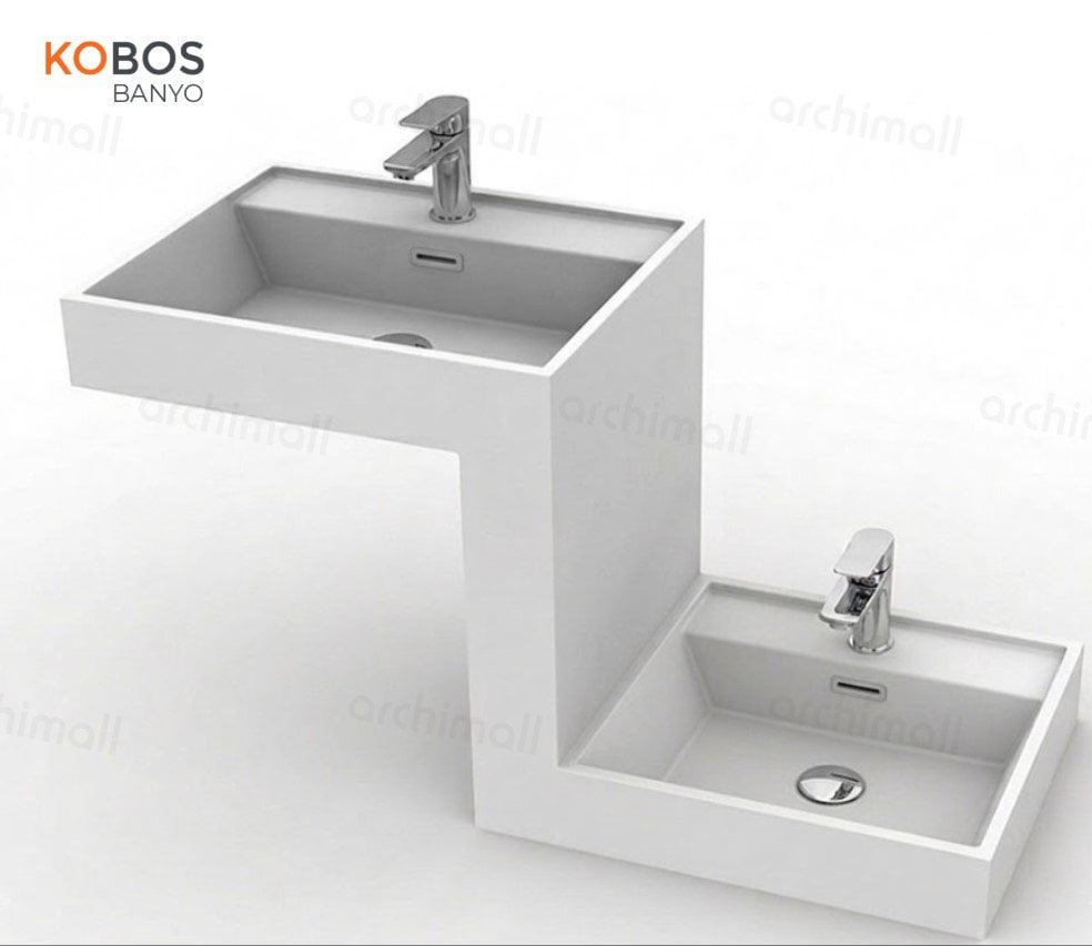 Kobos Up-Down Family Abdest Lavabosu