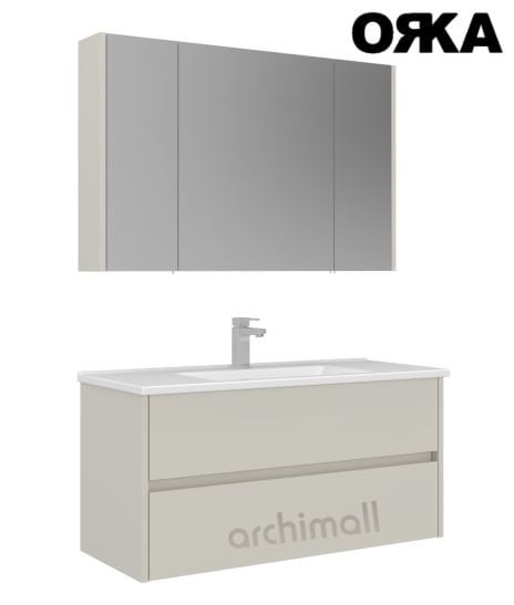 Orka Arno 65 cm Çekmeceli Asma Banyo Dolabı