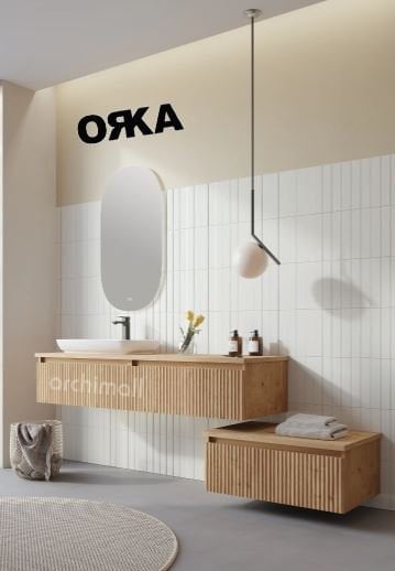 Orka Lentia 160 Asma Banyo Dolabı