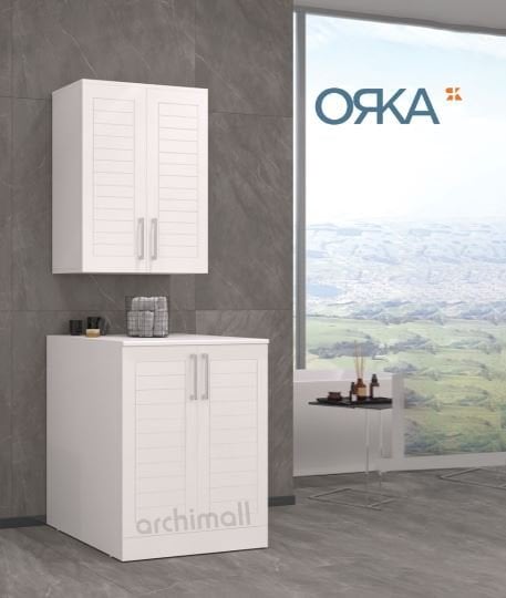 Orka Perge Çamaşır Makine Dolabı