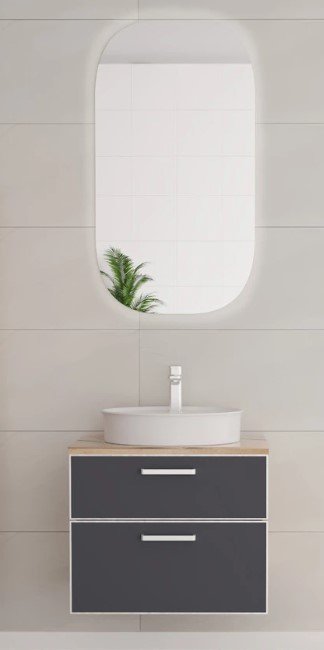 Orka Salerno 60 cm Asma Banyo Dolabı