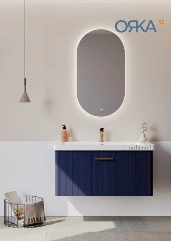 Orka Procida 65 cm Asma Banyo Dolabı