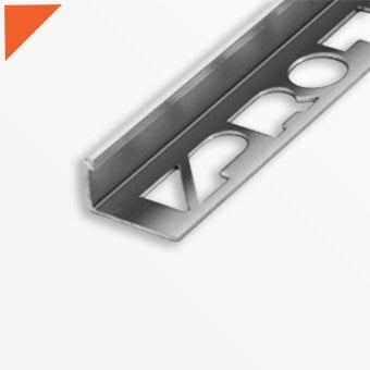 Protrim Pro-Edge 8 mm Alüminyum Zemin Bitim Çıtası Parlak Krom