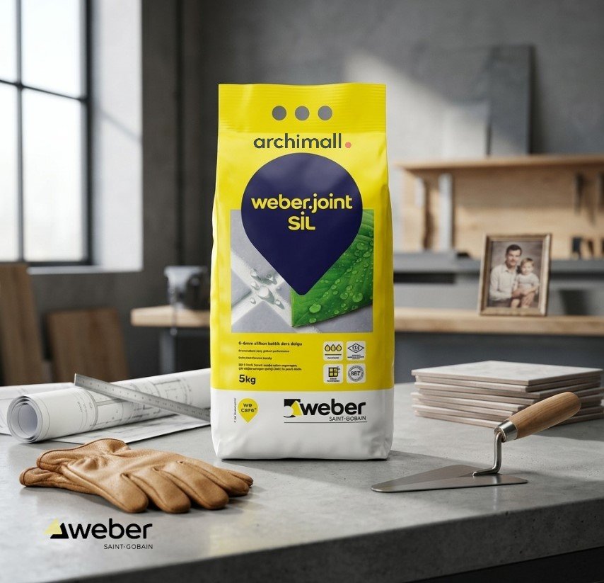 Weber Joint Sil Silikonlu Fuga Açık Gri 5 Kg