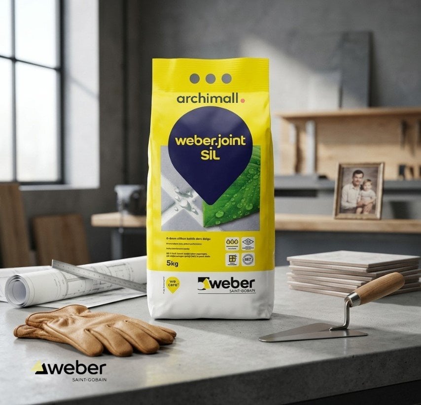 Weber Joint Sil Silikonlu Fuga Siyah 5 Kg