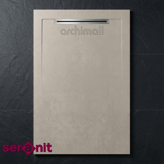 Aquanit 90x135 Slope Alba Beyaz Porselen Duş Karosu