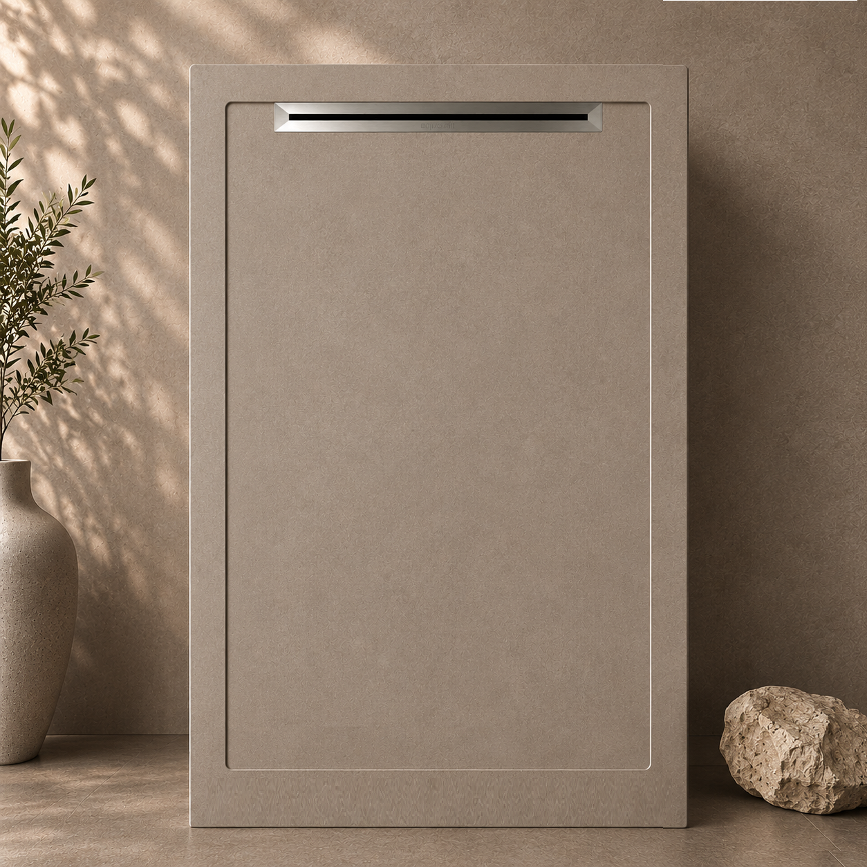 Aquanit 80X120 Slope Arc Vizon Porselen Duş Karosu