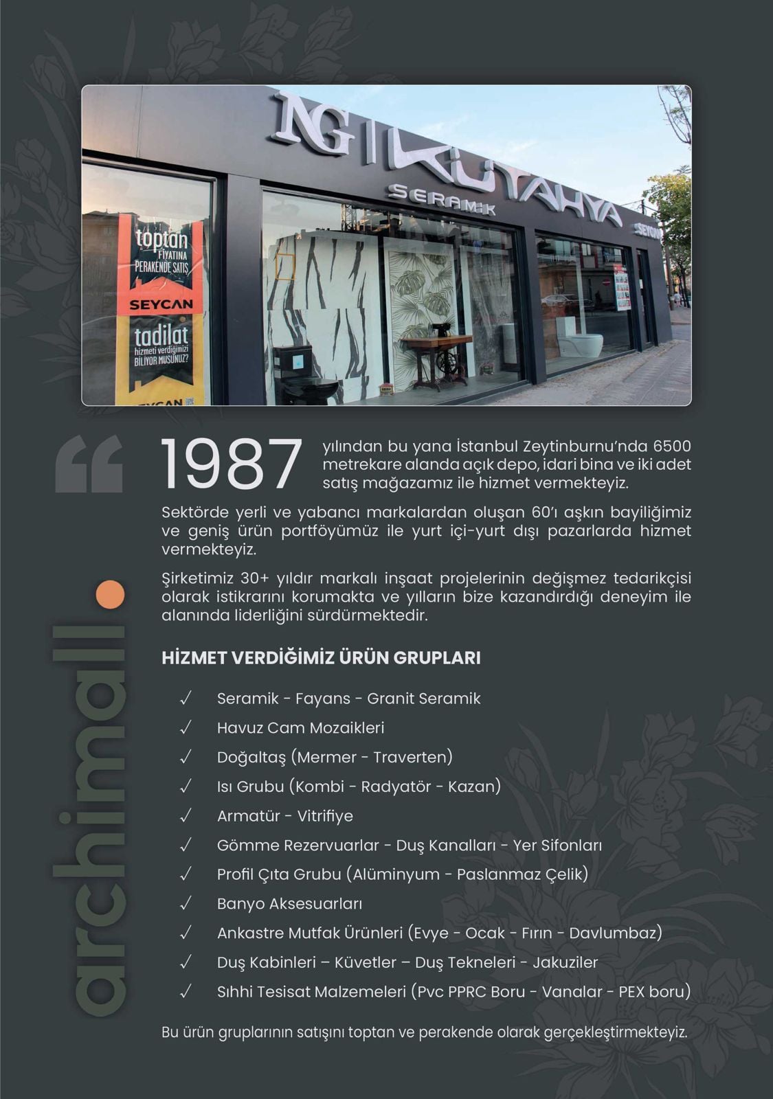 archimall tanıtım föyü