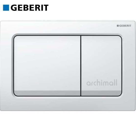 Geberit Alpha 30 Kumanda Paneli Beyaz