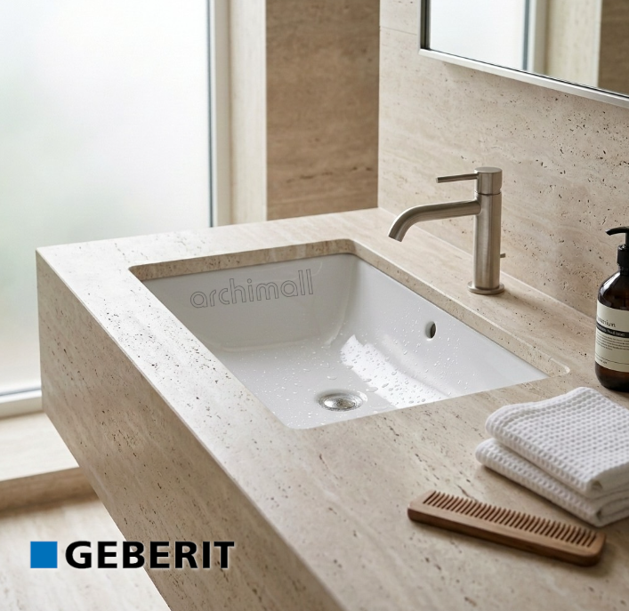 Geberit VariForm Tezgah Altı Lavabo 49 cm