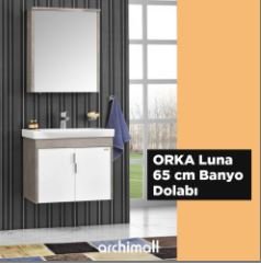 Orka Luna 65 cm Banyo Dolabı