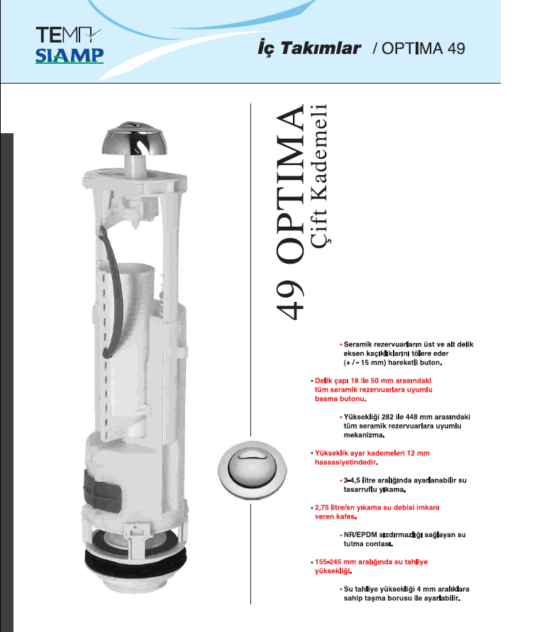 TEMA 49/93 OPTİMA İÇ TAKIM (24993)