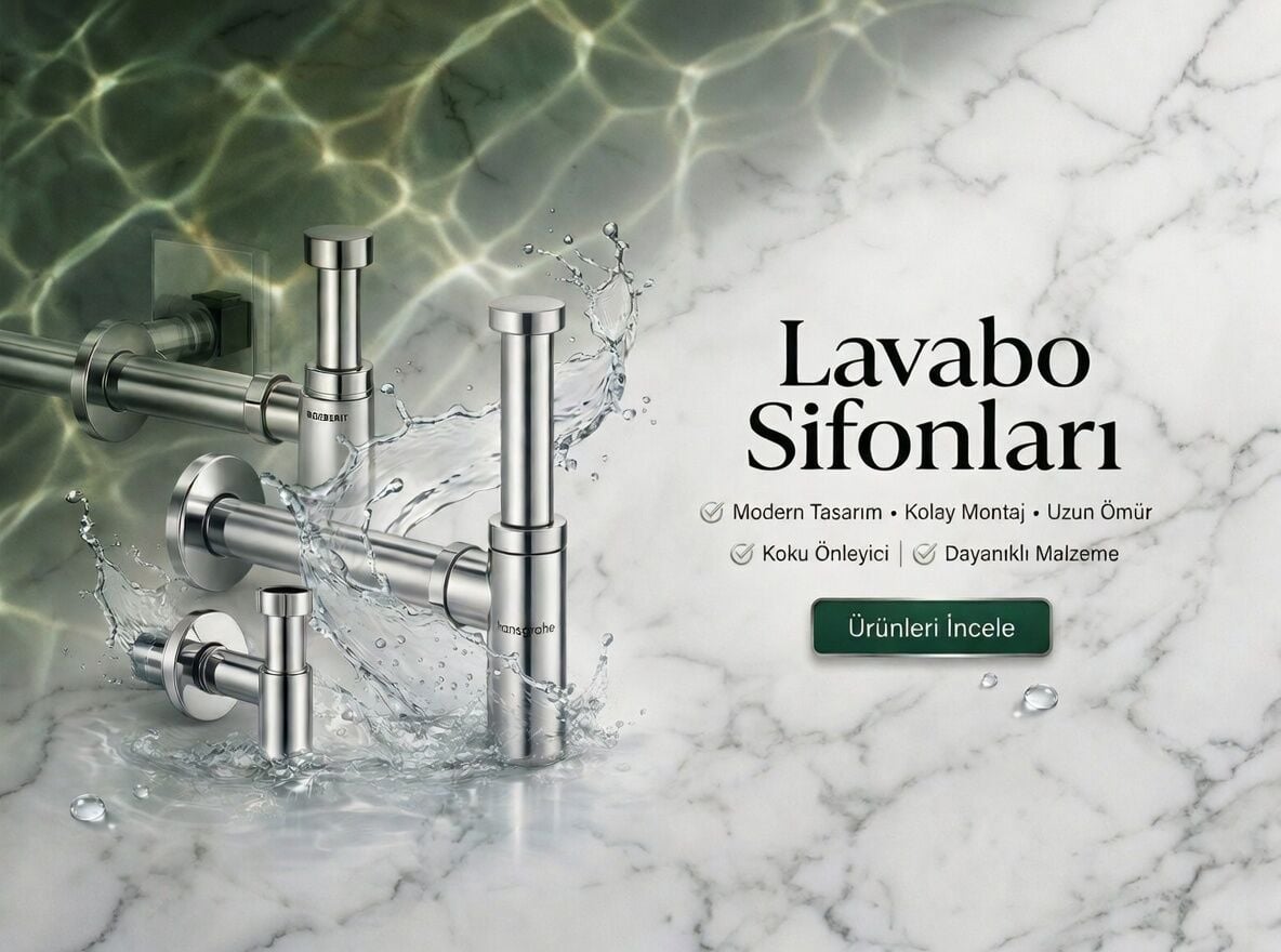 Banyo Kokusu Nasıl Giderilir? Lavabo Sifonu Seçim Rehberi