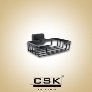 Csk Banyo Aksu Rozetli Süngerlik Siyah AKS12411