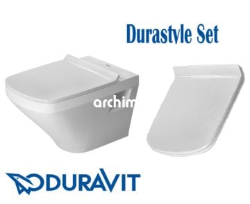 Duravit Durastyle Asma Klozet 54 cm + Amortisörlü Klozet Kapak