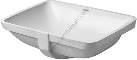 Duravit Starck 3 Tezgah Altı Lavabo 49 cm