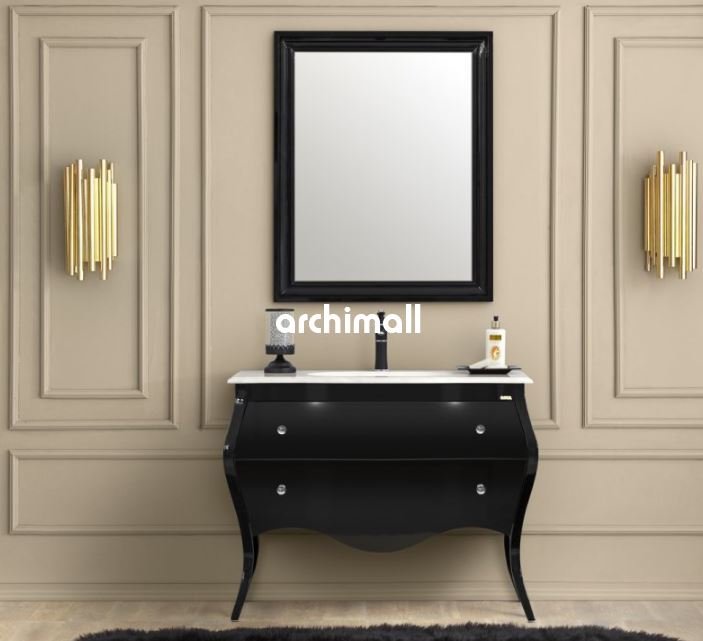 Orka Prestige 110 cm Ayaklı Banyo Dolabı