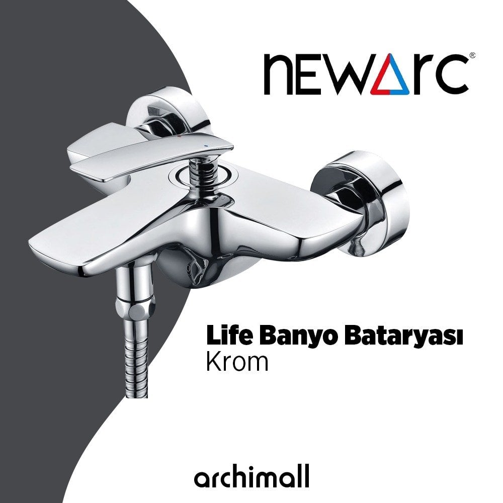 Newarc Life Krom Banyo Bataryası 981511