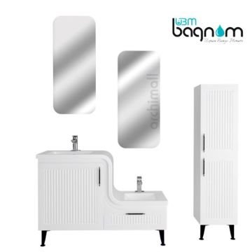 UBM Banyo Lotus Abdest Lavabosu Üst Modül