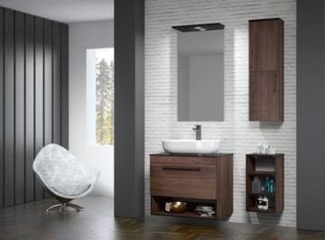 Orka Knidos 70 cm Asma Banyo Dolabı