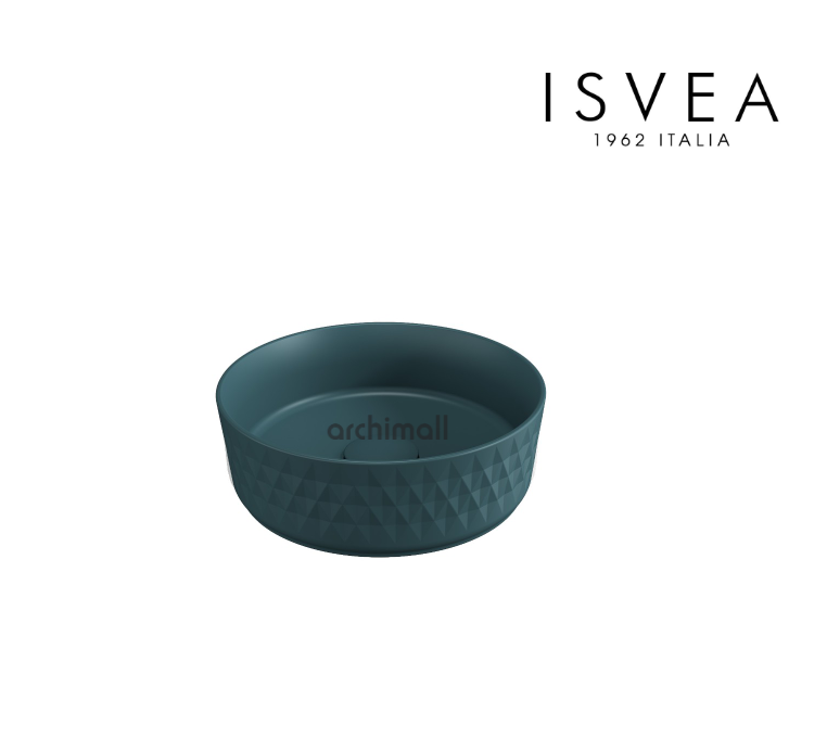 İsvea ION Davanti Tezgah Üstü Lavabo Petrol Yeşili