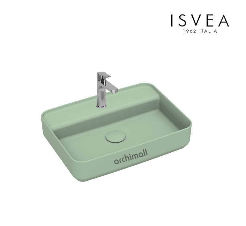İsvea İnfinity 55 cm Tezgah Üstü Lavabo Mint Fiyatı ve Özellikleri ...