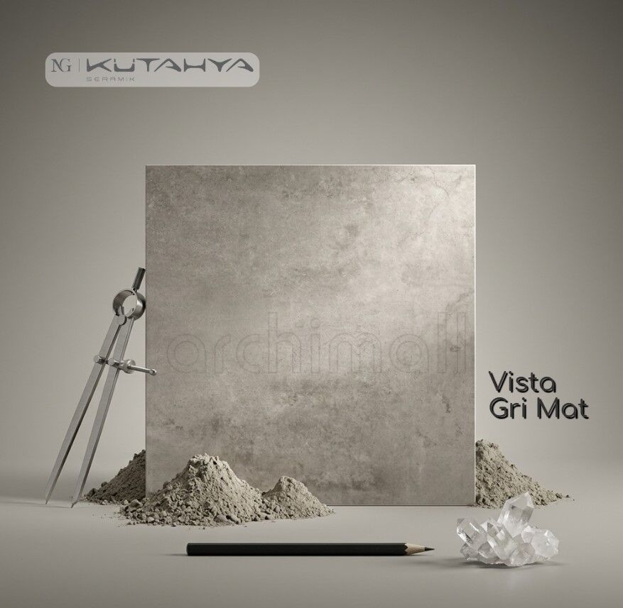 Kütahya 60X60 Vista Gri