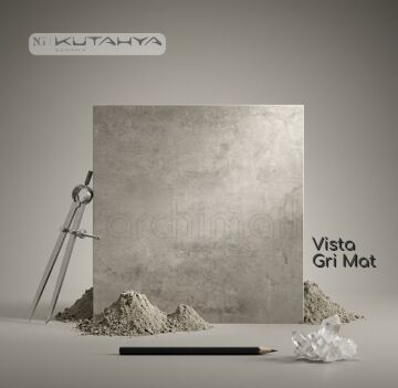 Kütahya 60X60 Vista Gri