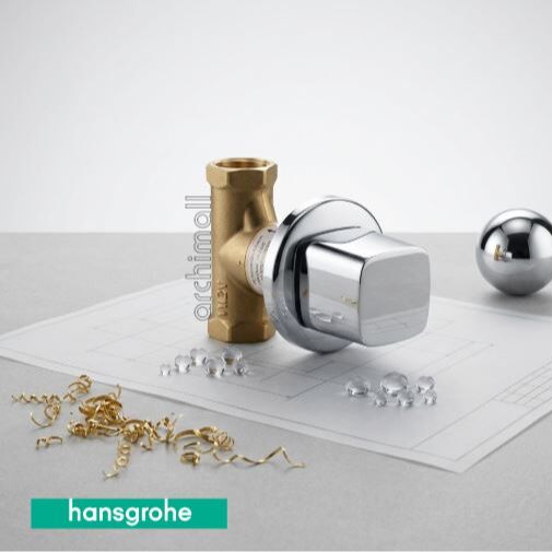 Hansgrohe Metris E Ankastre Stop Valf + İç Set