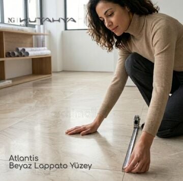 Kütahya 60x120 Atlantis Beyaz Lappato