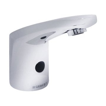 Geberit Type 185 Fotoselli Lavabo bataryası Çift Su Girişli PİLLİ