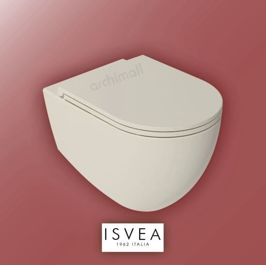 İsvea İnfinity Asma Klozet Seti Fildişi