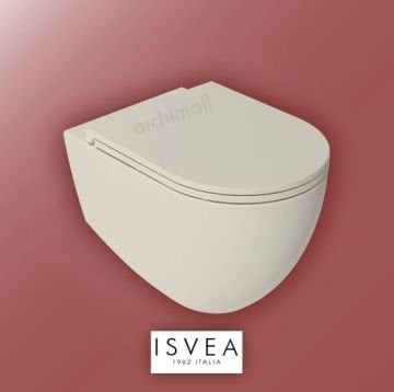 İsvea İnfinity Asma Klozet Seti Fildişi