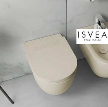 İsvea İnfinity Asma Klozet Seti Fildişi