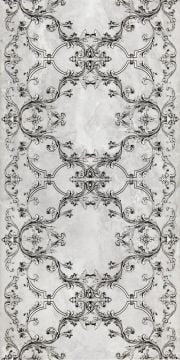 Kütahya 30x60 Elis Açık Gri Motif Dekor (1.62 m2 Fiyatı)