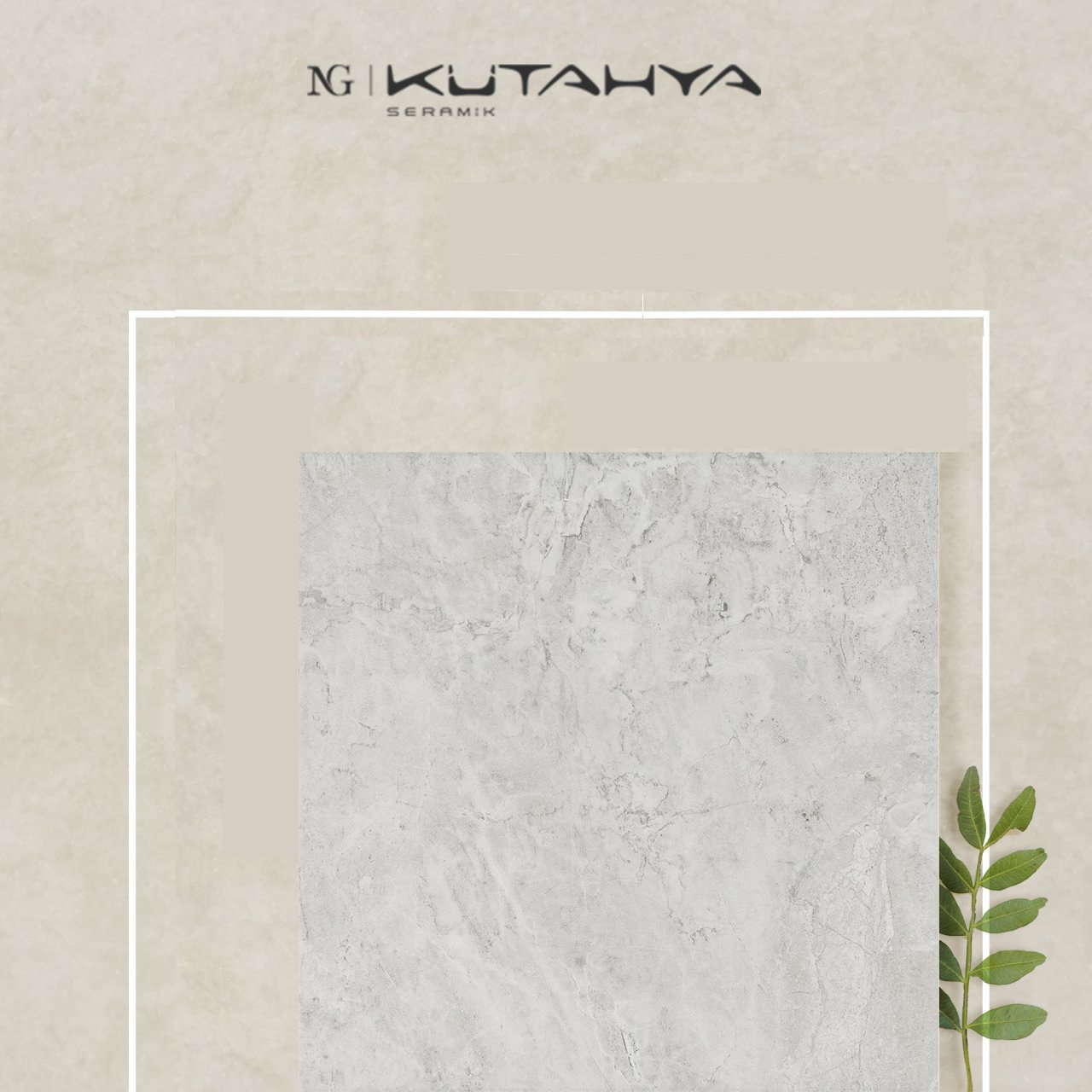 Kütahya 42.5X42.5 Elis Açık Gri (1.63 m2 Fiyatı)