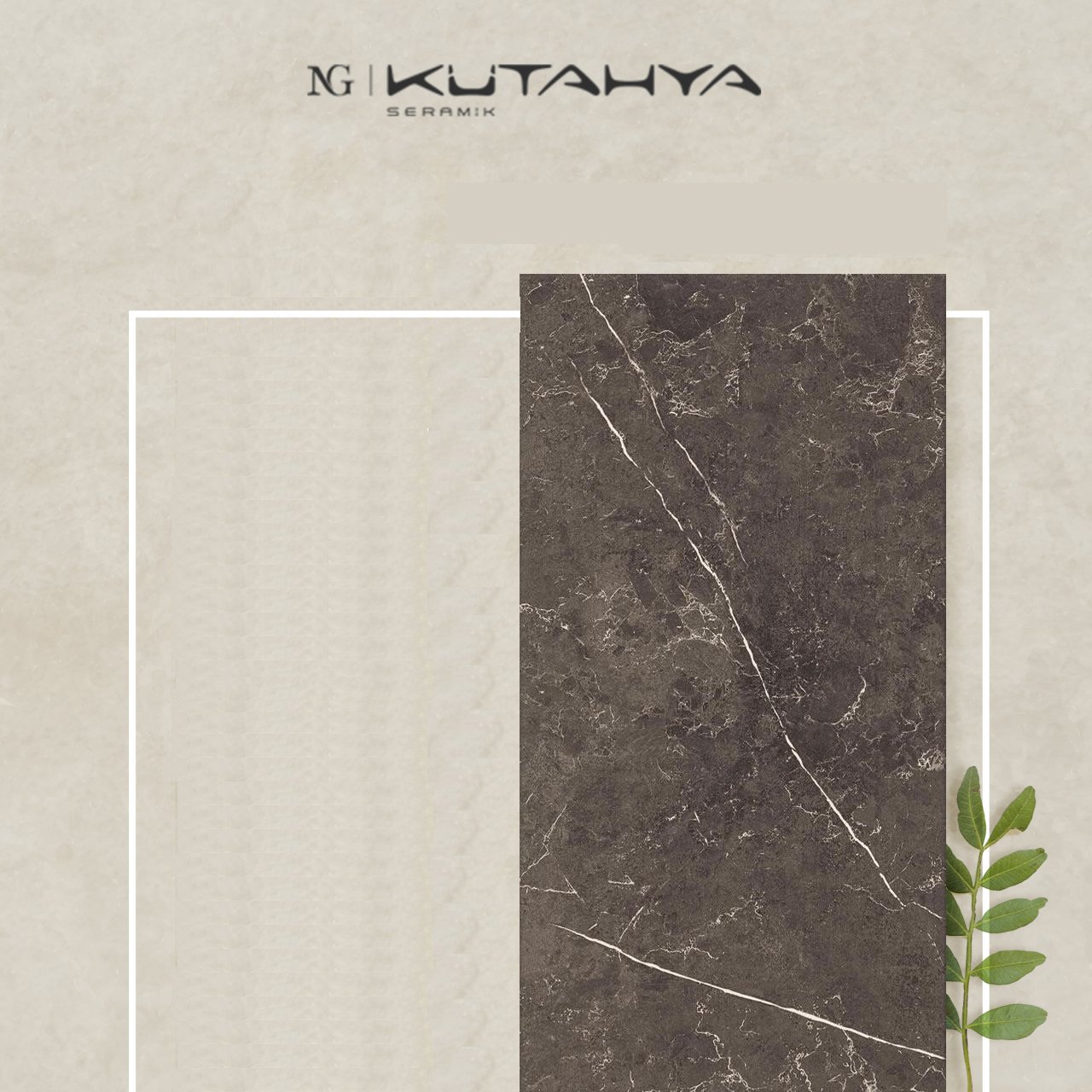 Kütahya 30x60 Mila Antrasit (1.62 m2 Fiyatı)