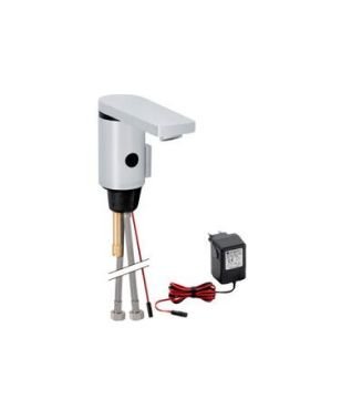 Geberit Type 186 Fotoselli Lavabo bataryası Çift Su Girişli ELEKTRİKLİ 116.156.21.1